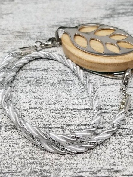 Winter Sky Wrap Bracelet | Handmade Accessory for Bellabeat Leaf Urban & Ivy product image (2)