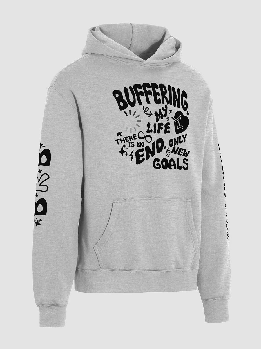 Buffering Dark Oversized Hoodie product image (4)