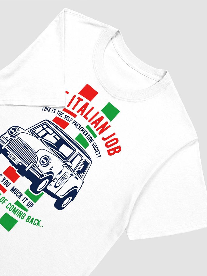 Italian Flag Car Stylized T-Shirt product image (2)