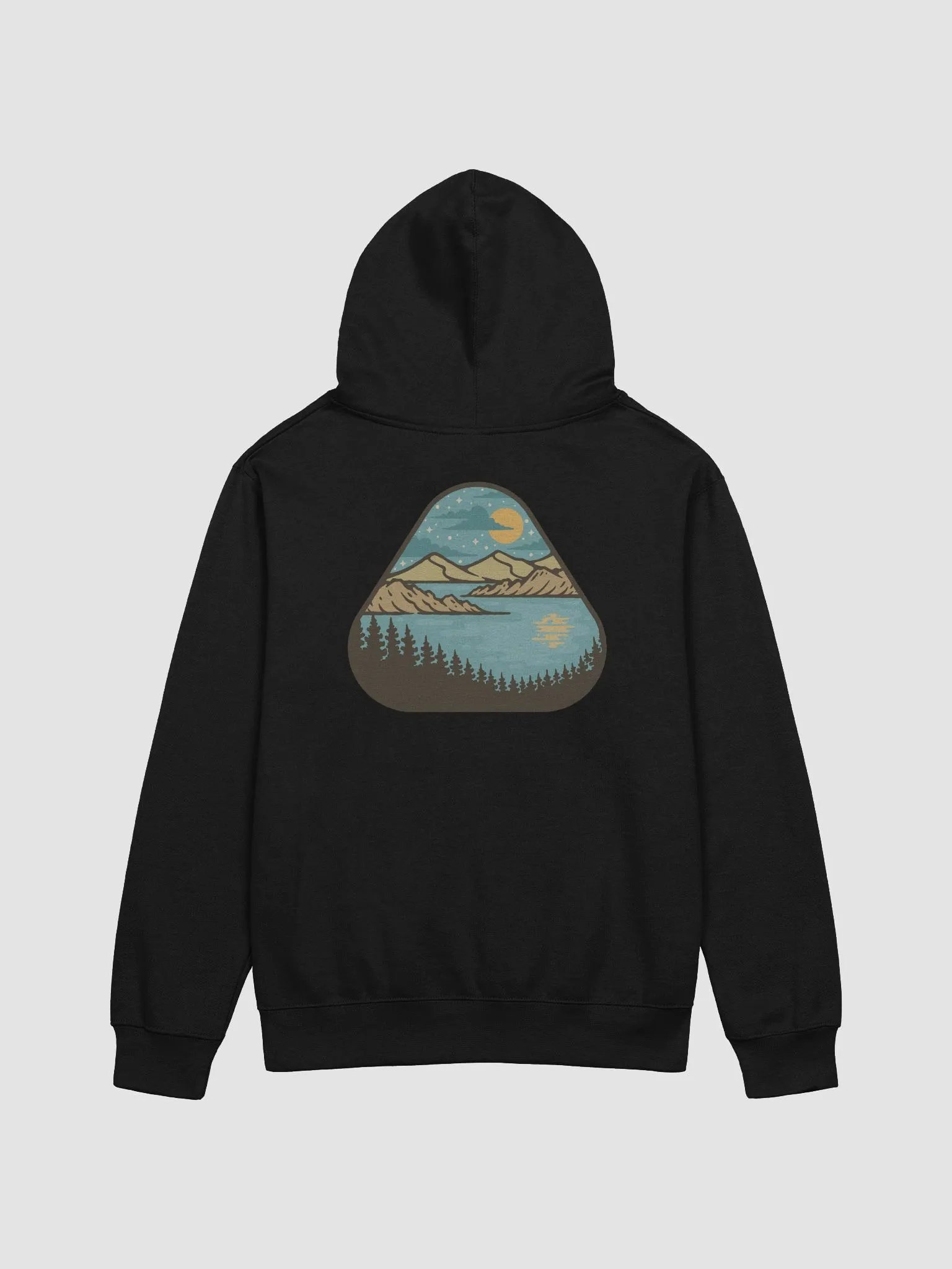 Tranquil Mountain Lake Unisex Hoodie product image (6)