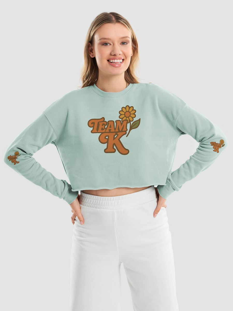 Team K 1970's Crop Sweatshirt product image (26)