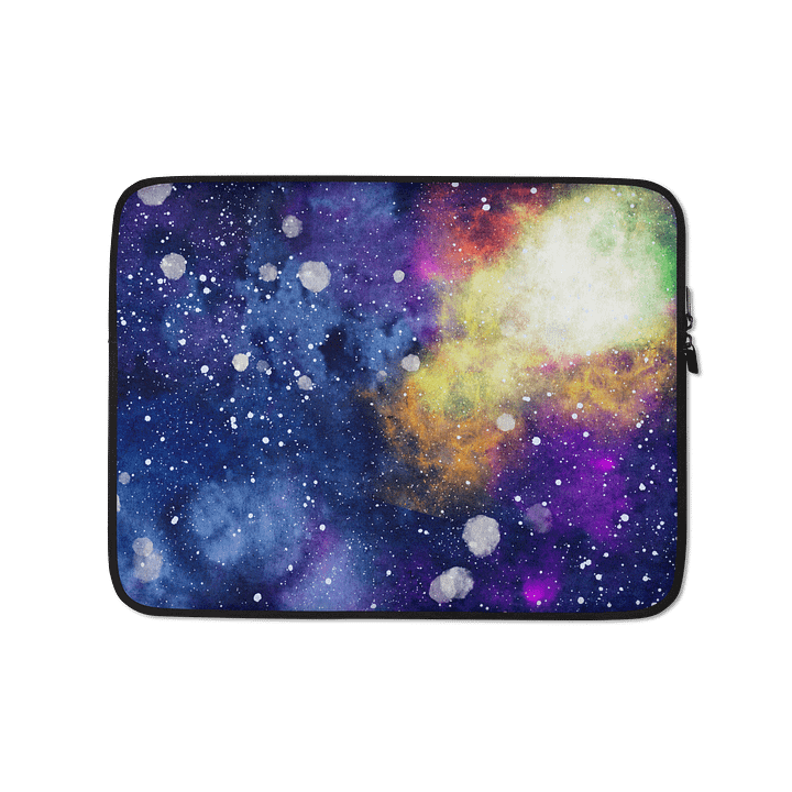 Watercolor Galaxy Laptop Sleeve product image (1)
