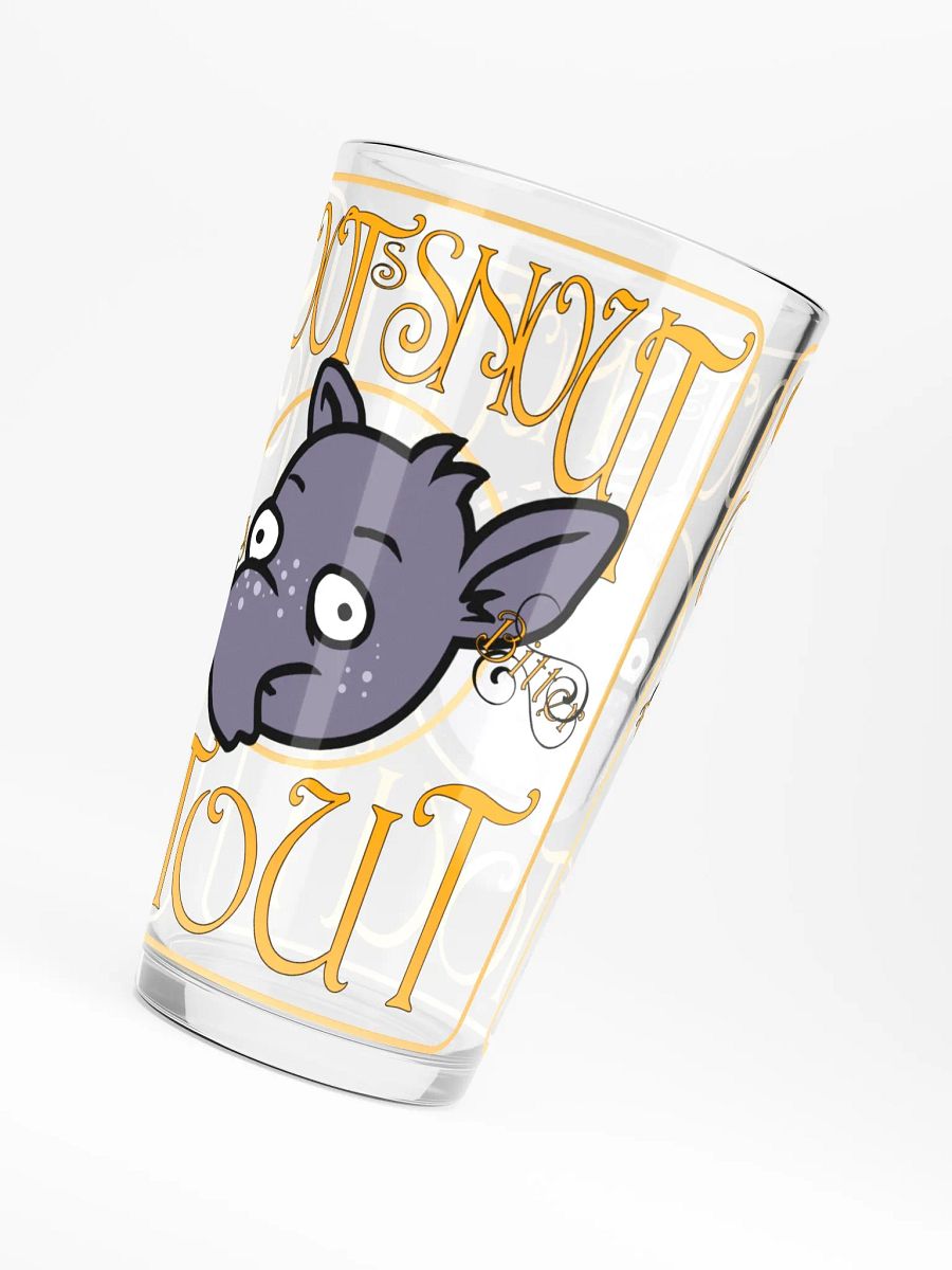 Snoot's Snout Stout Pint Glass product image (6)