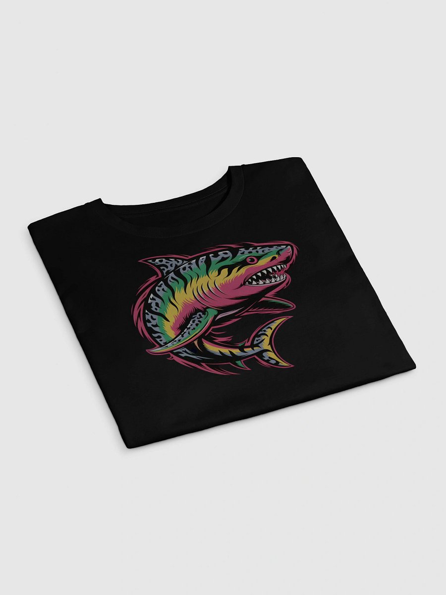 Vibrant Shark Attack Women's Crop Top product image (3)