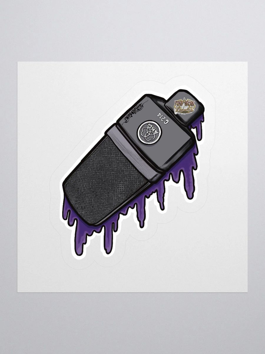 C214 Akg Mic Sticker product image (1)