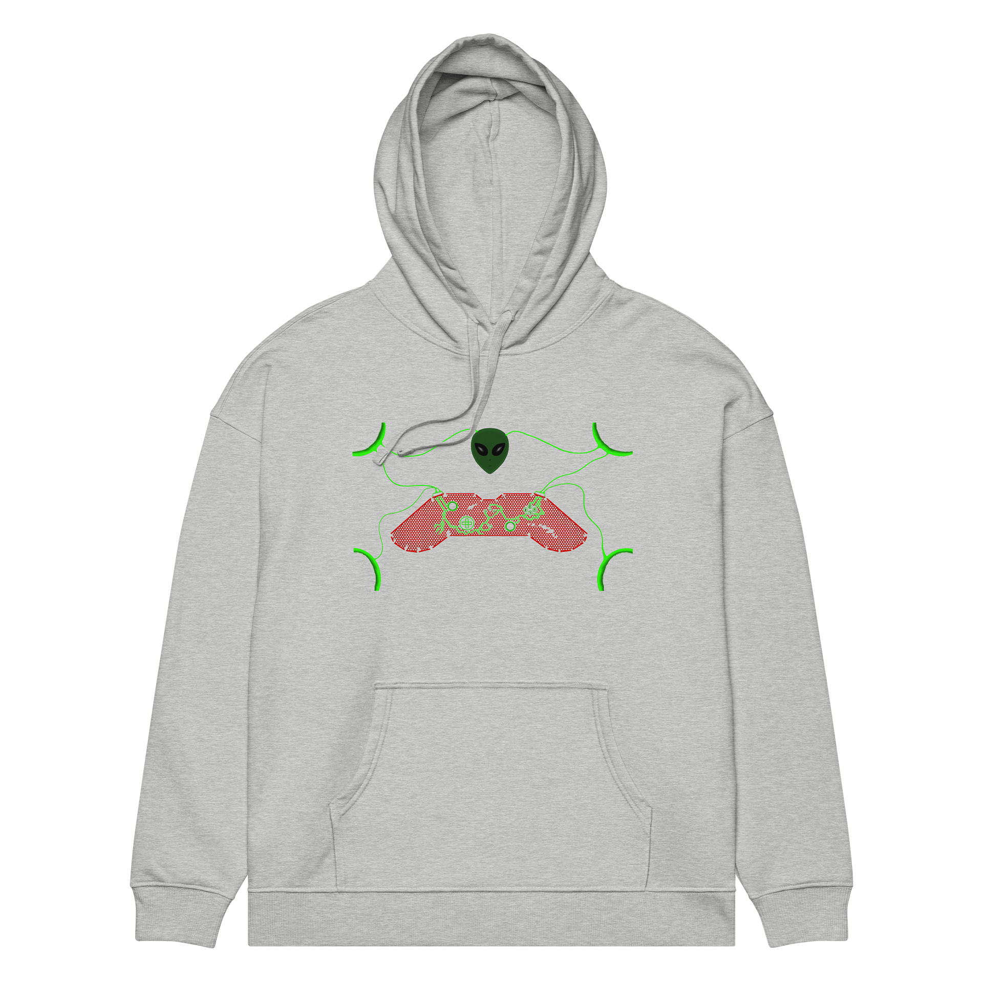 Galactic Gamer Organic Hoodie product image (2)