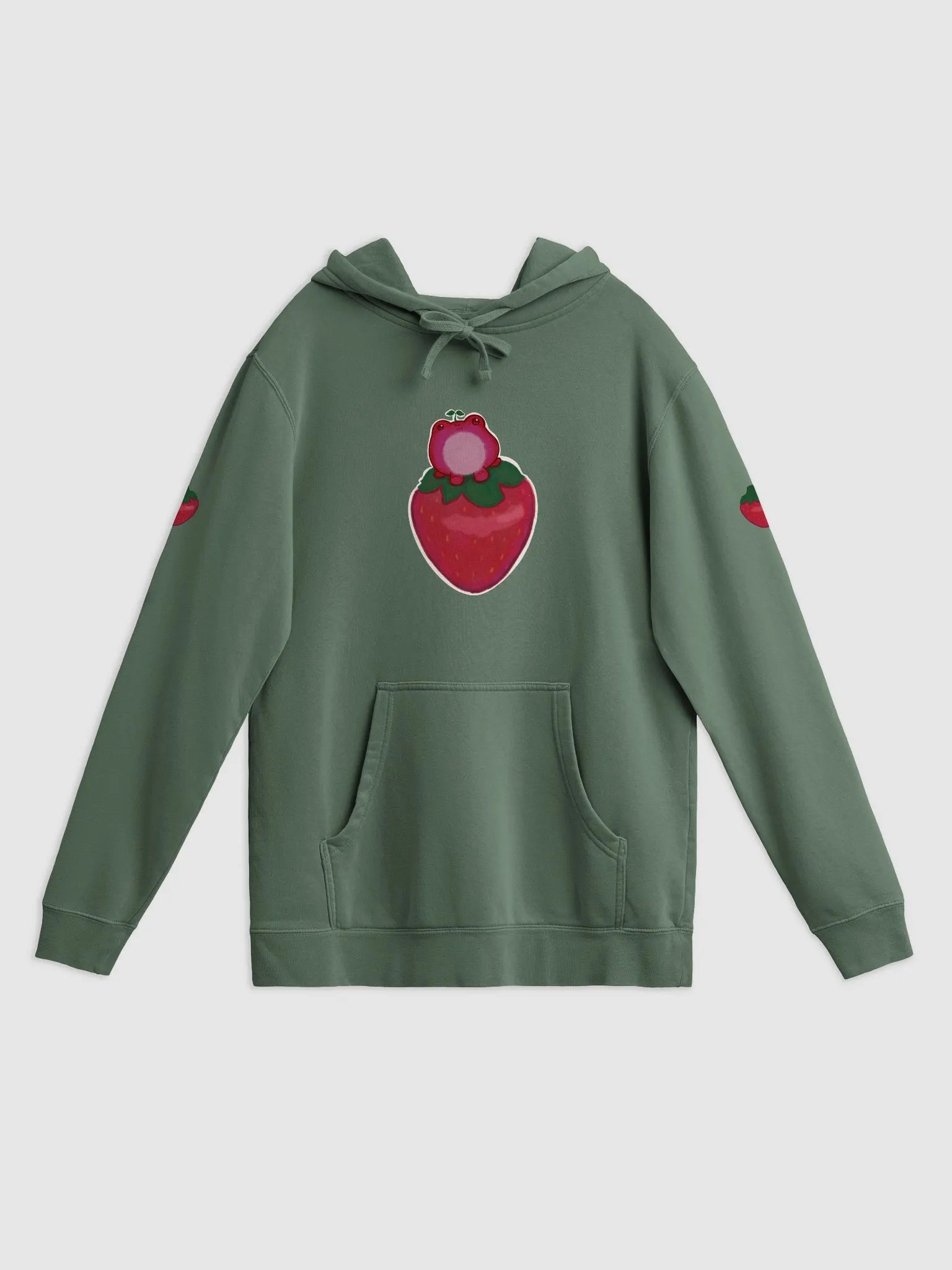 Berrybert Strawberry Frog Hoodie product image (1)