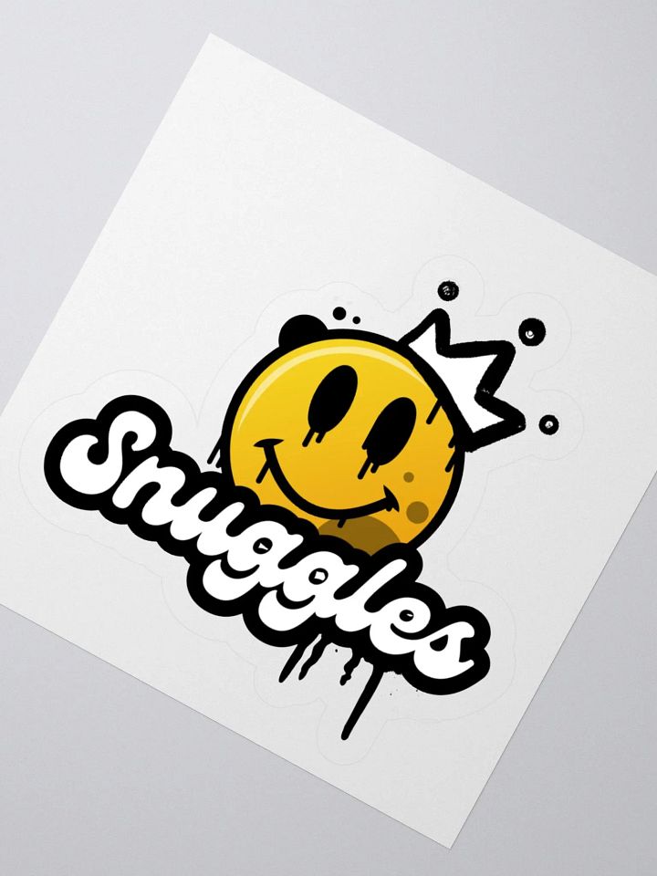 Snuggles Smiley Face Sticker product image (4)