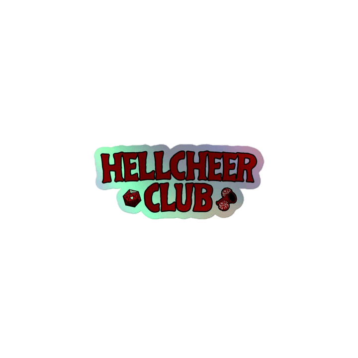 Hellcheer Club - Holo Sticker product image (1)