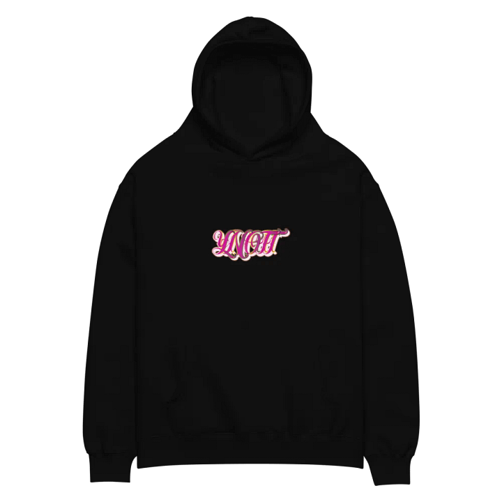 Gradient Typography Hoodie - Chroma Pink product image (2)