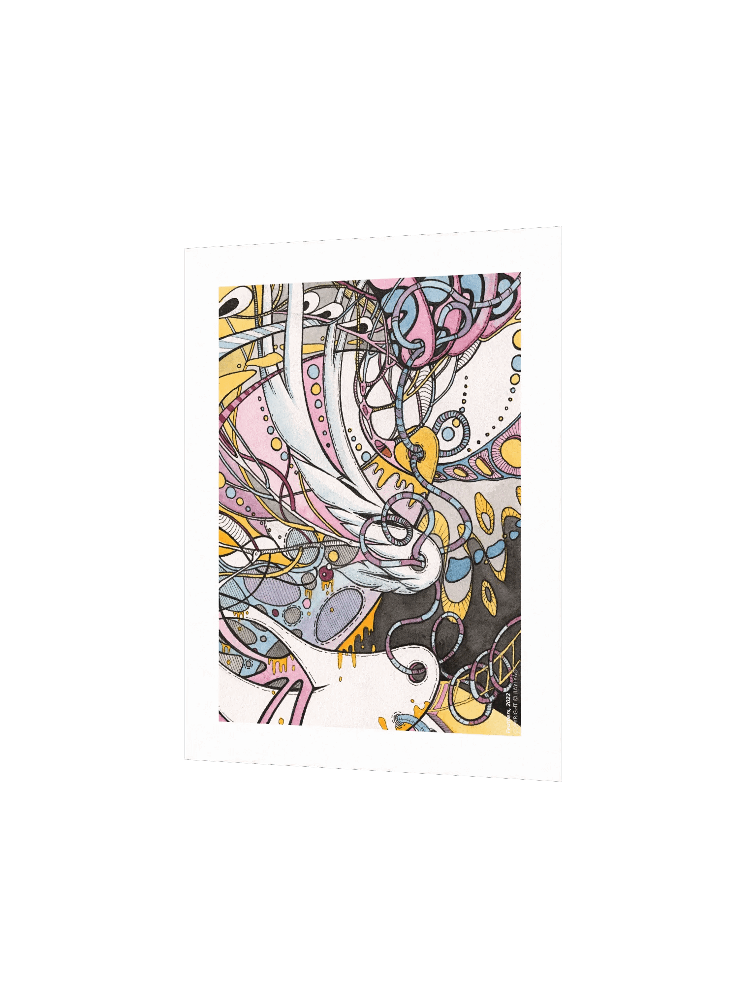 Feathers - Original Art Print product image (3)