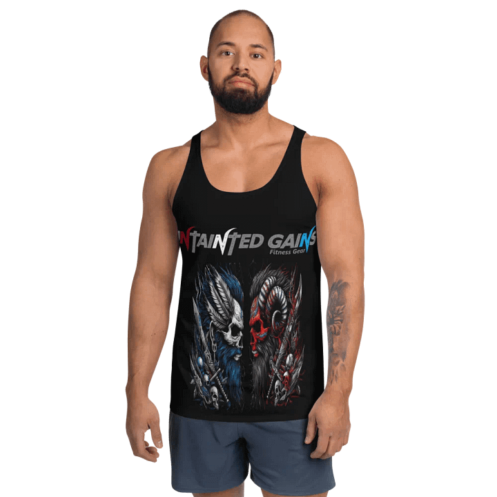 untainted gains mens tank top product image (1)