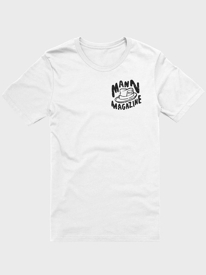 MANN Magazine Press Hat White T-Shirt product image (1)