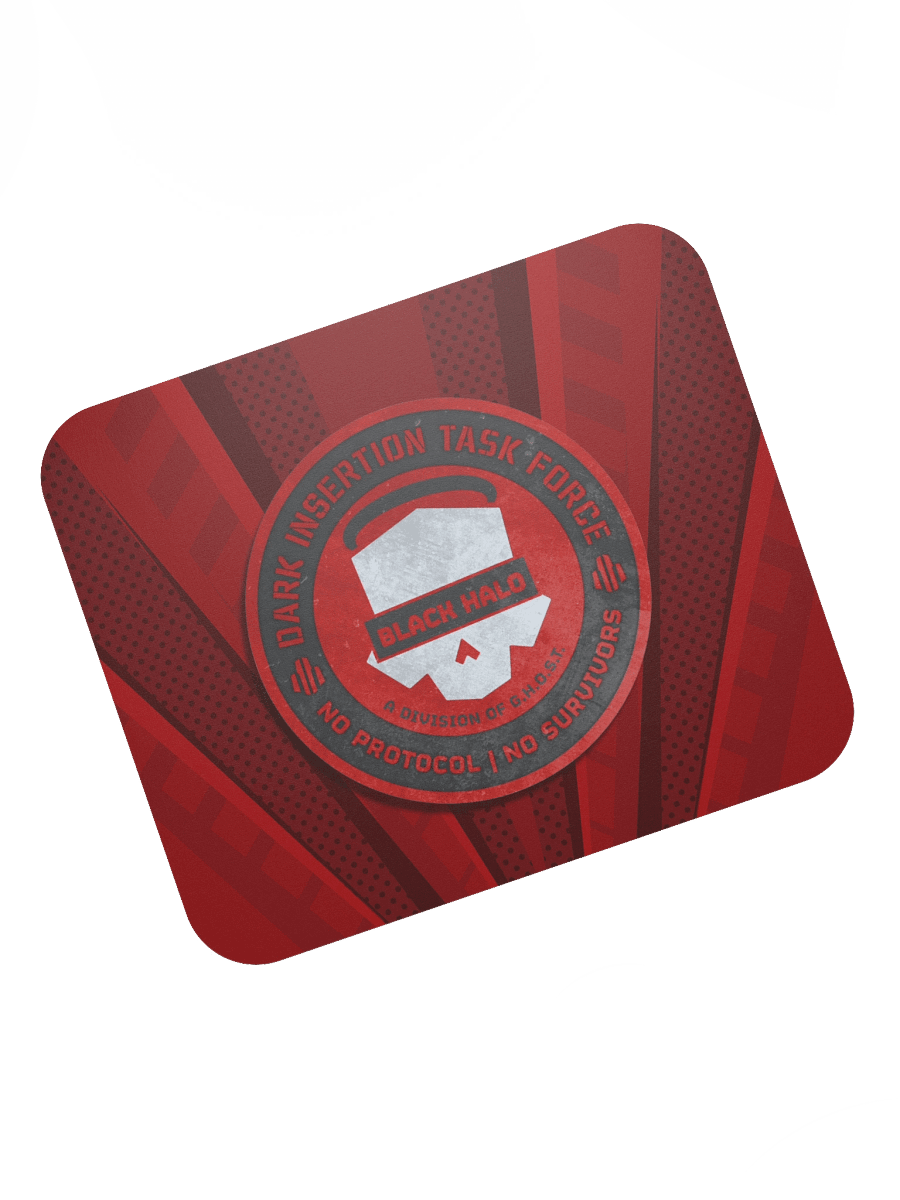 Black Halo Mouse Pad 5 product image (1)