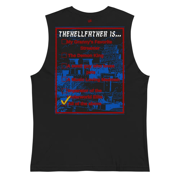 Retro Hellfather Muscle shirt product image (1)