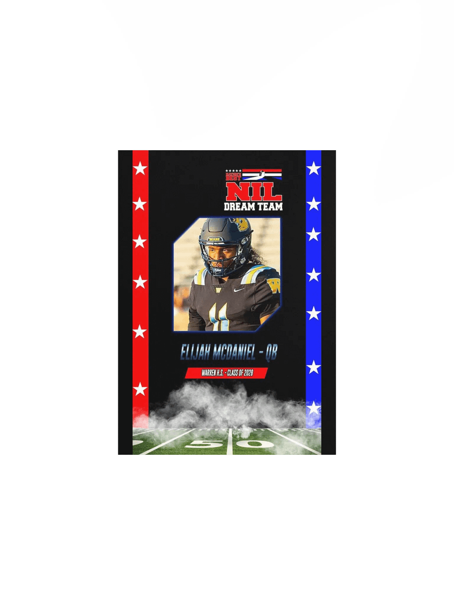Elijah McDaniel NIL Dream Team Print product image (1)
