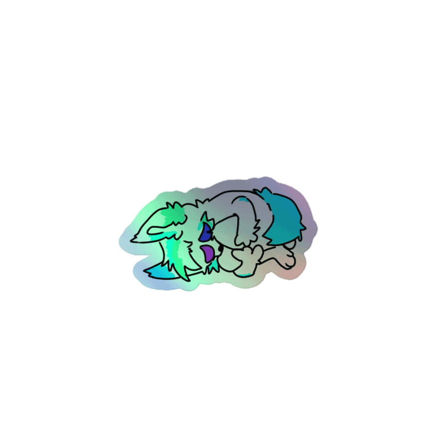 Fisk Cry Holographic Sticker product image (1)