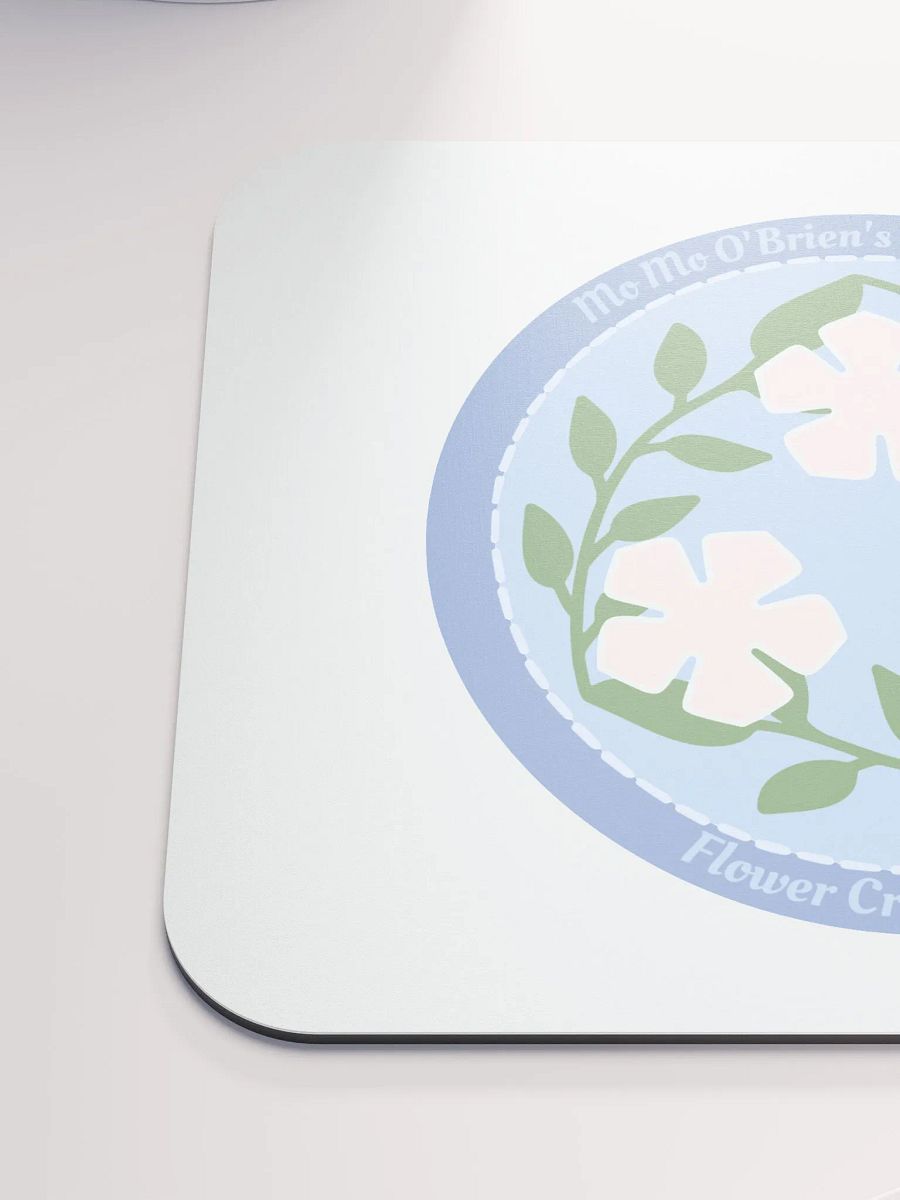 Flower Crown Making Badge Mouse Pad product image (6)