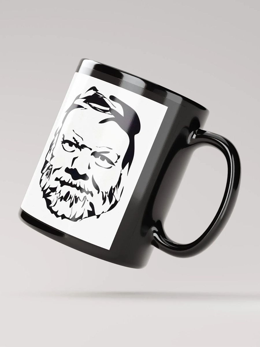 Wise Beard Man Mug (Black) product image (3)