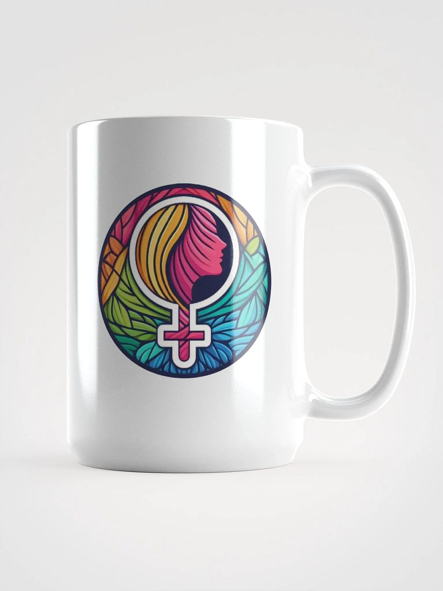 Vibrant Profile White Glossy Mug product image (1)