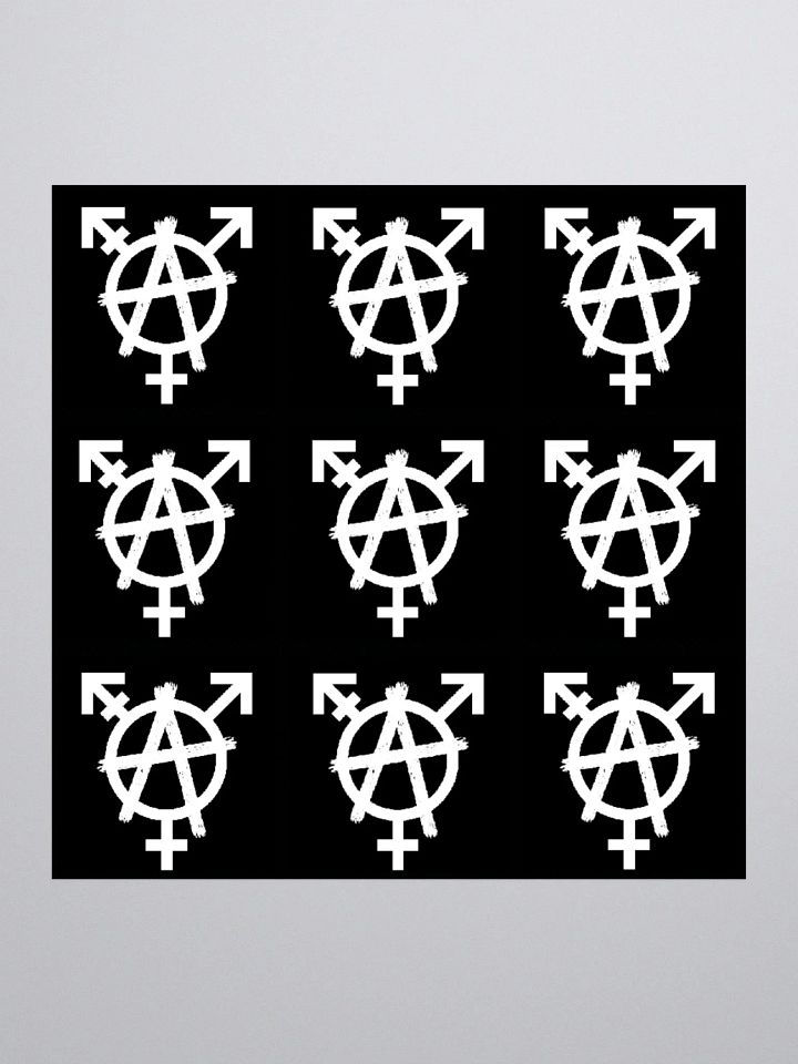 Gender ANARCHY Cut-Apart Sticker Pack (3 Sizes!!) product image (1)