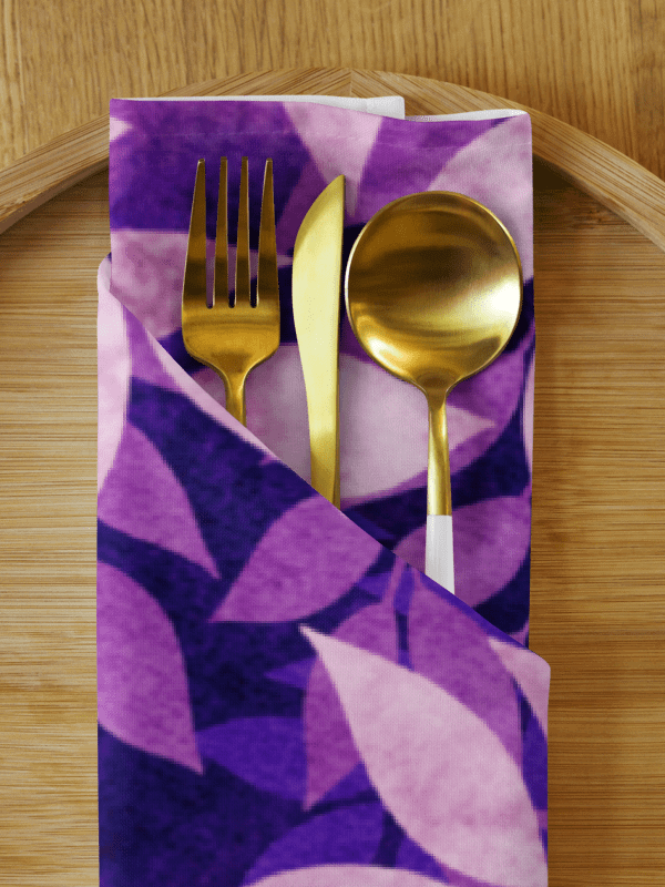 Purple Pink Napkins 4pcs product image (7)