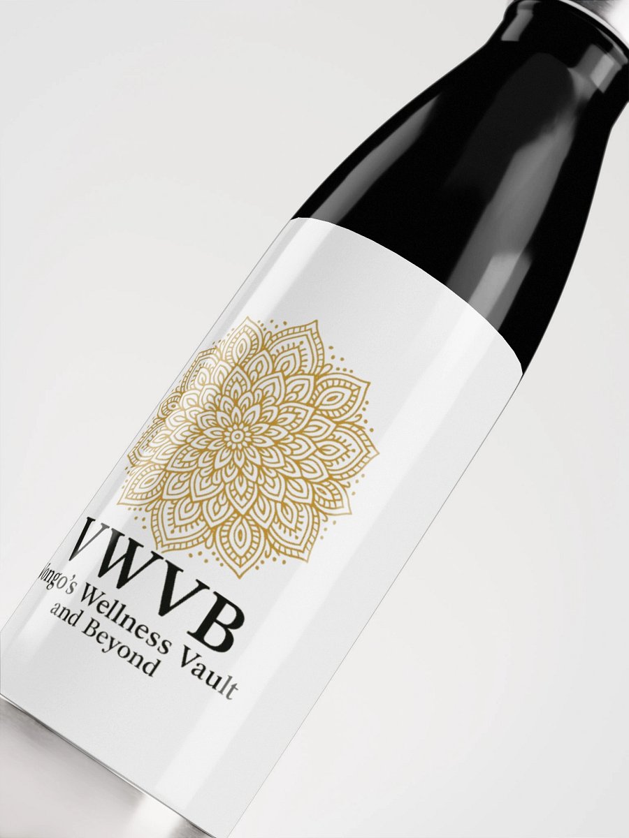 VWVB Gold Mandala Stainless Steel Water Bottle product image (5)