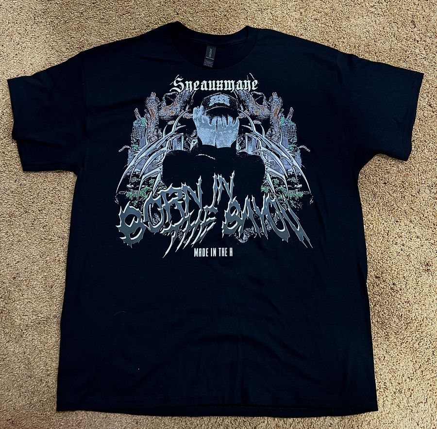 BORN IN THE BAYOU, MADE IN THE H OFFICIAL TEE product image (2)