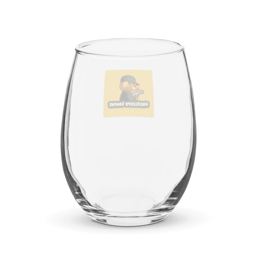 Determined Duck Gaming Emblem Stemless Wine Glass product image (2)