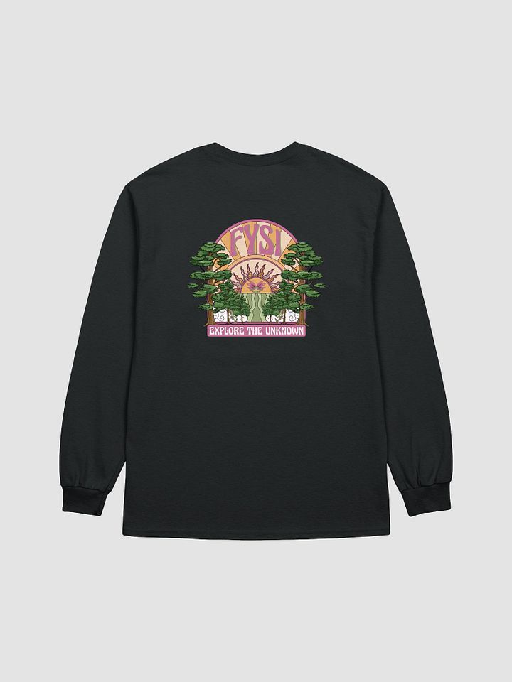 Emerging Sun long sleeve cotton t-shirt product image (2)