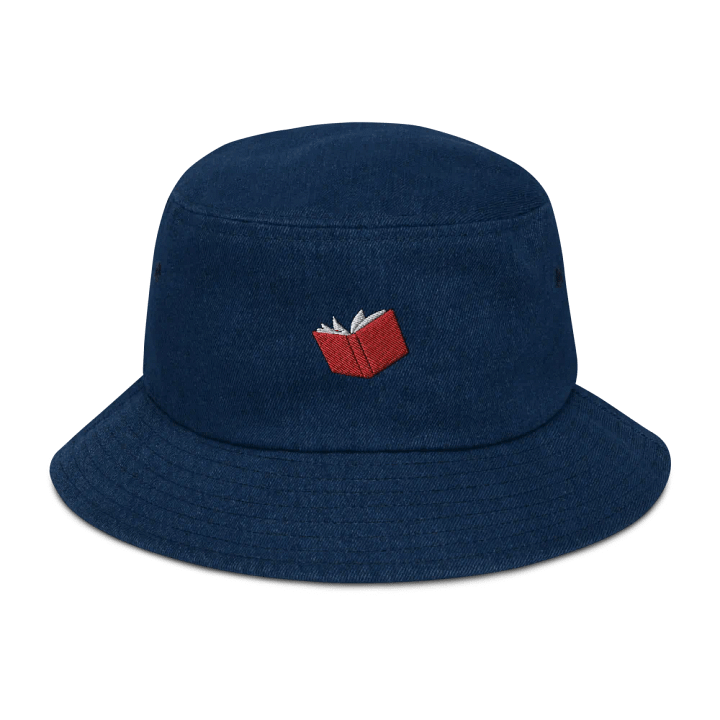 Open Book Denim Bucket Hat product image (14)
