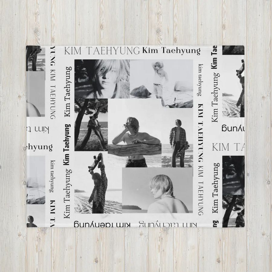 Kim Taehyung Throw Blanket product image (4)