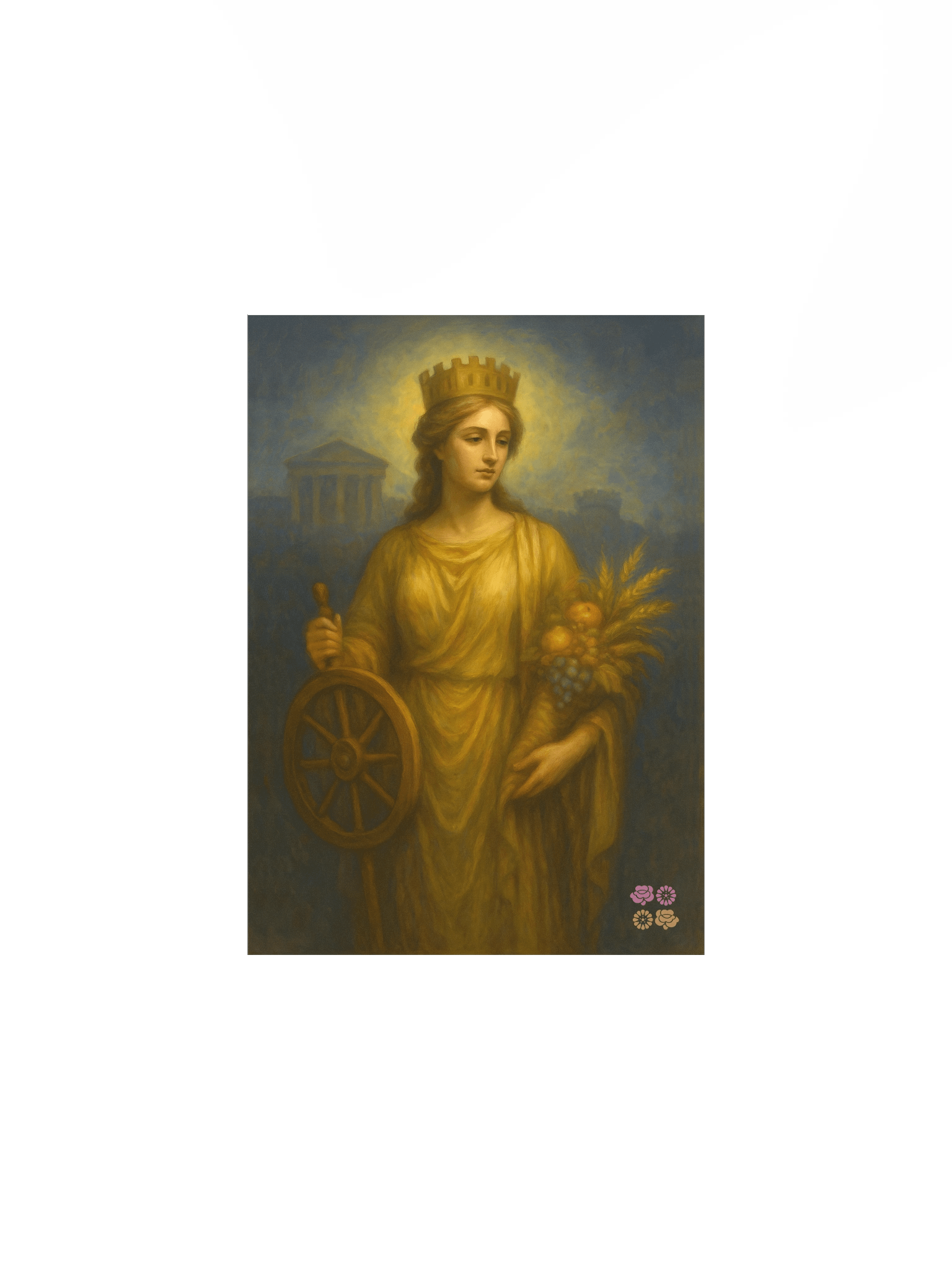 Goddess Fortuna Muliebris Mini-Poster product image (1)