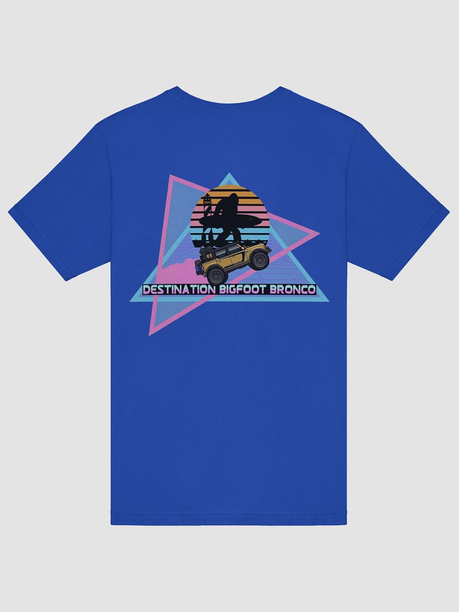 JC Edition Destination Bigfoot Bronco Retro-Inspired T-Shirt (Blue) product image (6)