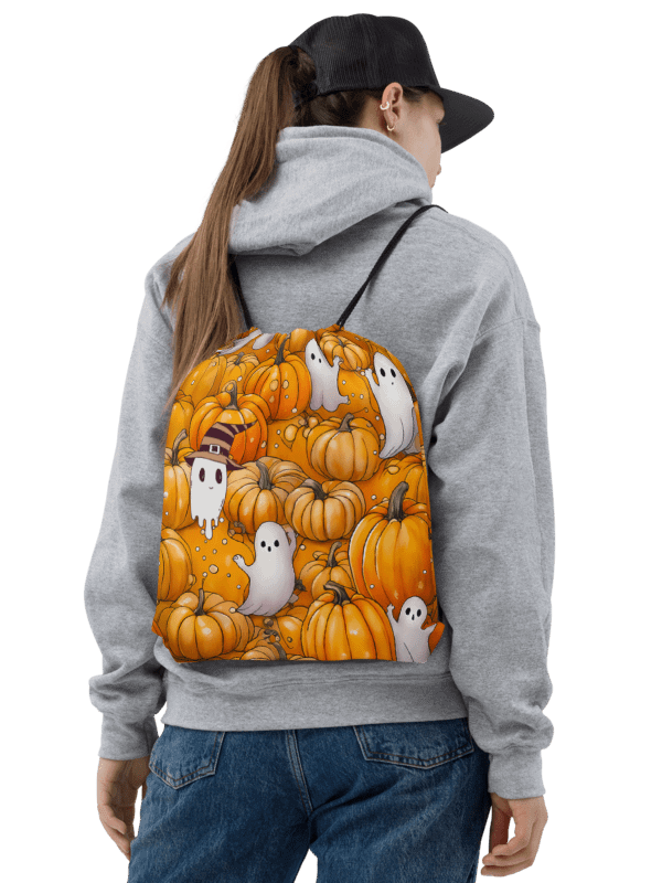 Dare to Be Different Ghost Whimsical Halloween Spirit Drawstring Bag product image (3)