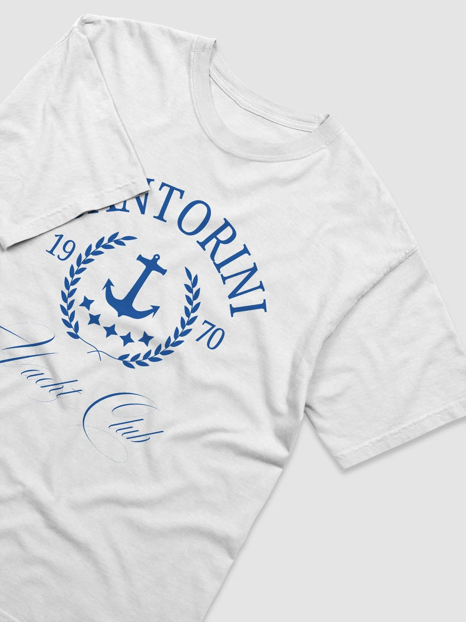 Santorini Yacht Club Anchor Tee product image (12)