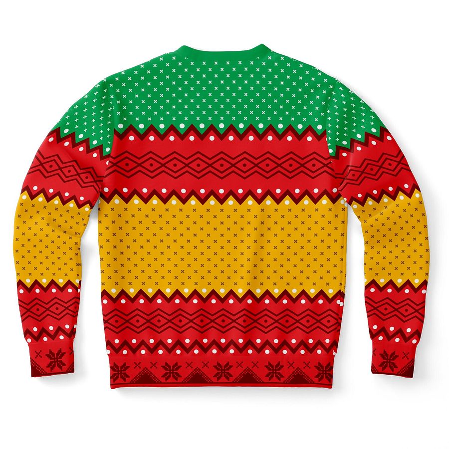 "Don't Touch My Present" Hedgehog Christmas Sweatshirt | Funny Holiday Gift Guard Sweater | Christmas Party Outfit product image (10)
