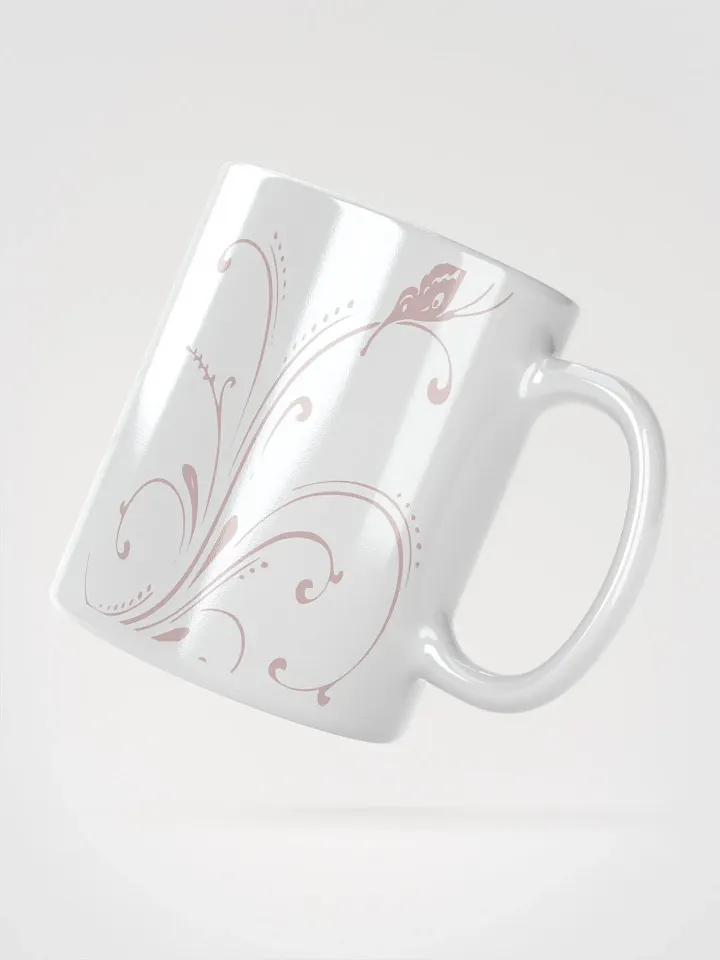 Symmetrical Floral Elegance Mug product image (6)
