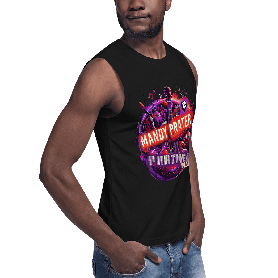 Partner Plus Guitar Swirl Muscle Tank product image (6)