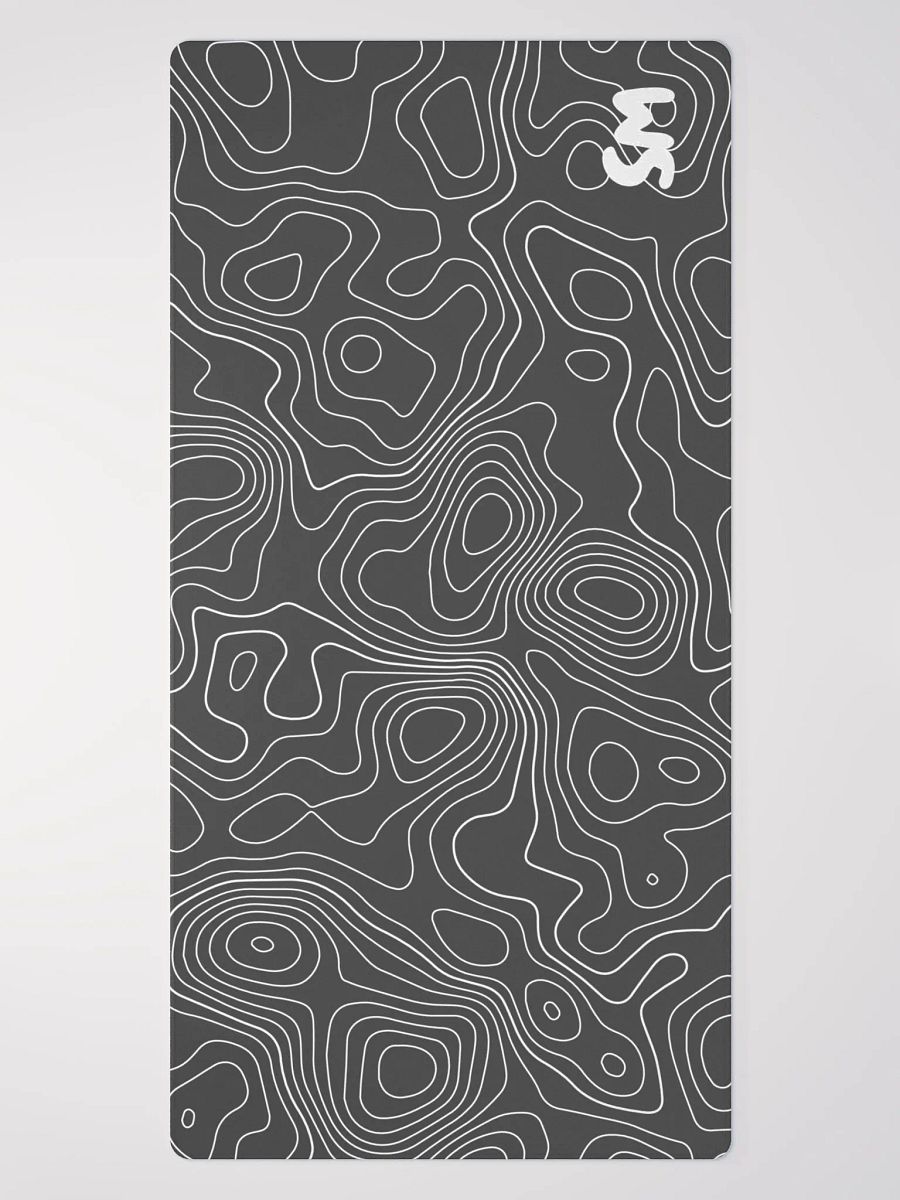 Shadow Black Topographic Solar's Gaming Mousepad product image (2)