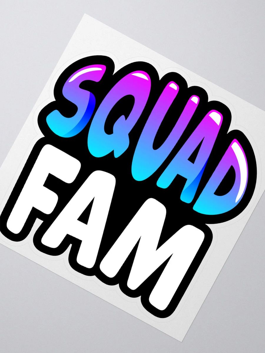 SQUAD FAM STICKER product image (2)