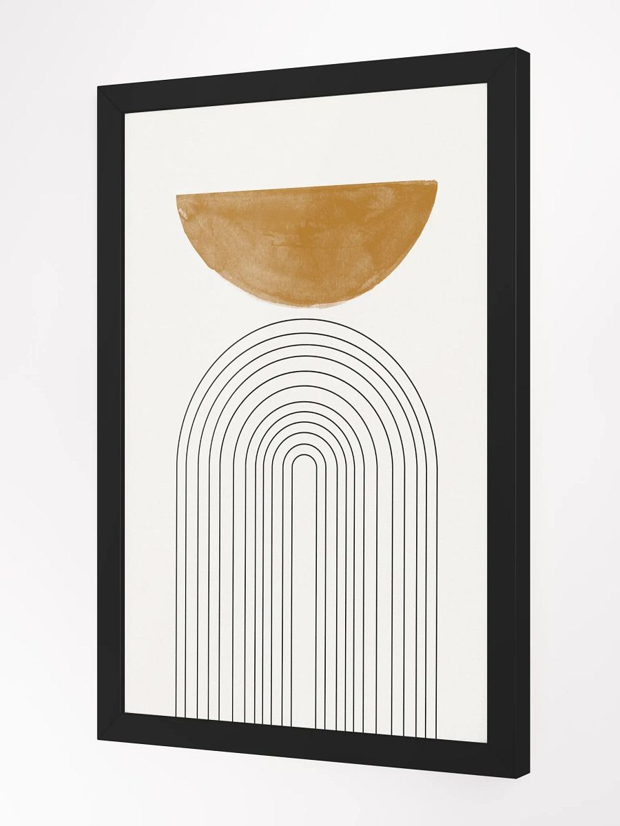 Geometric Elegance Framed Poster | Modern Abstract Art for Stylish Interiors product image (2)