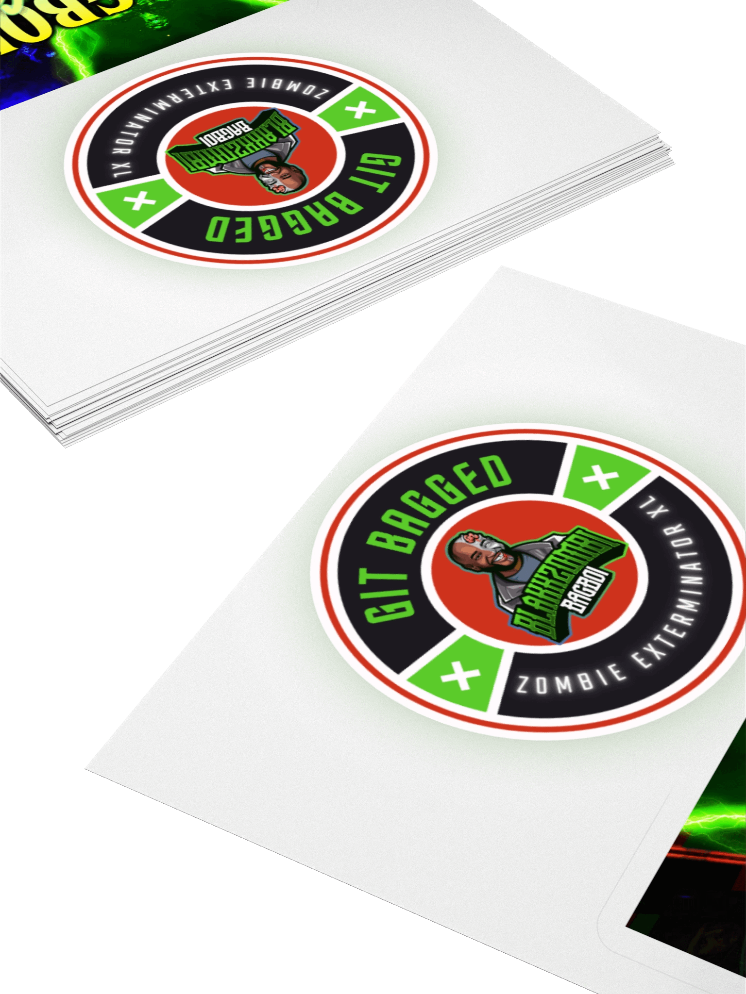 BAGBOI'S BODEGA/ GIT BAGGED Kiss Cut Stickers product image (13)