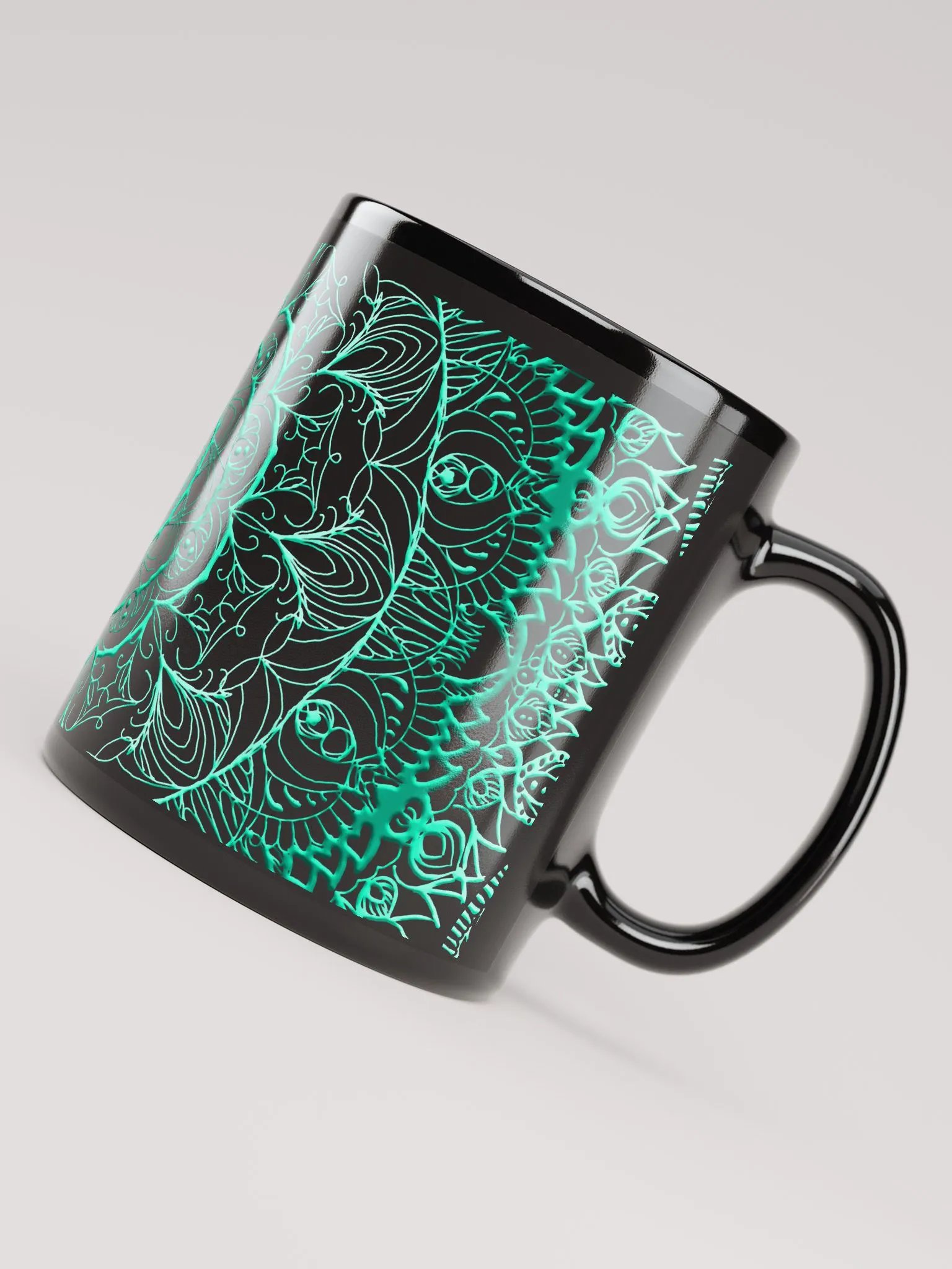Turquoise Mandala Mug product image (5)