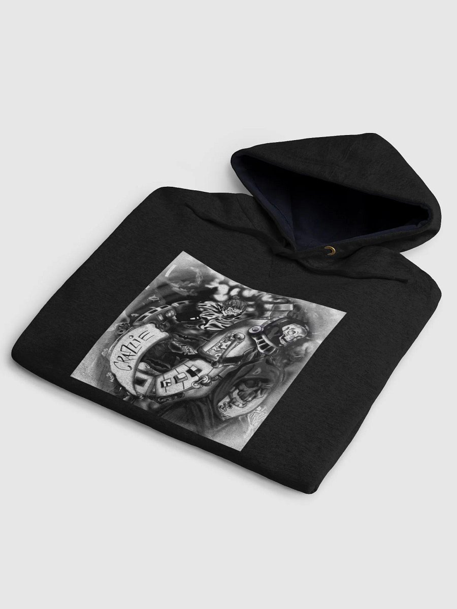 Crazzie Train Hoodie Dark Edition (B&W2) Champion Brand product image (14)