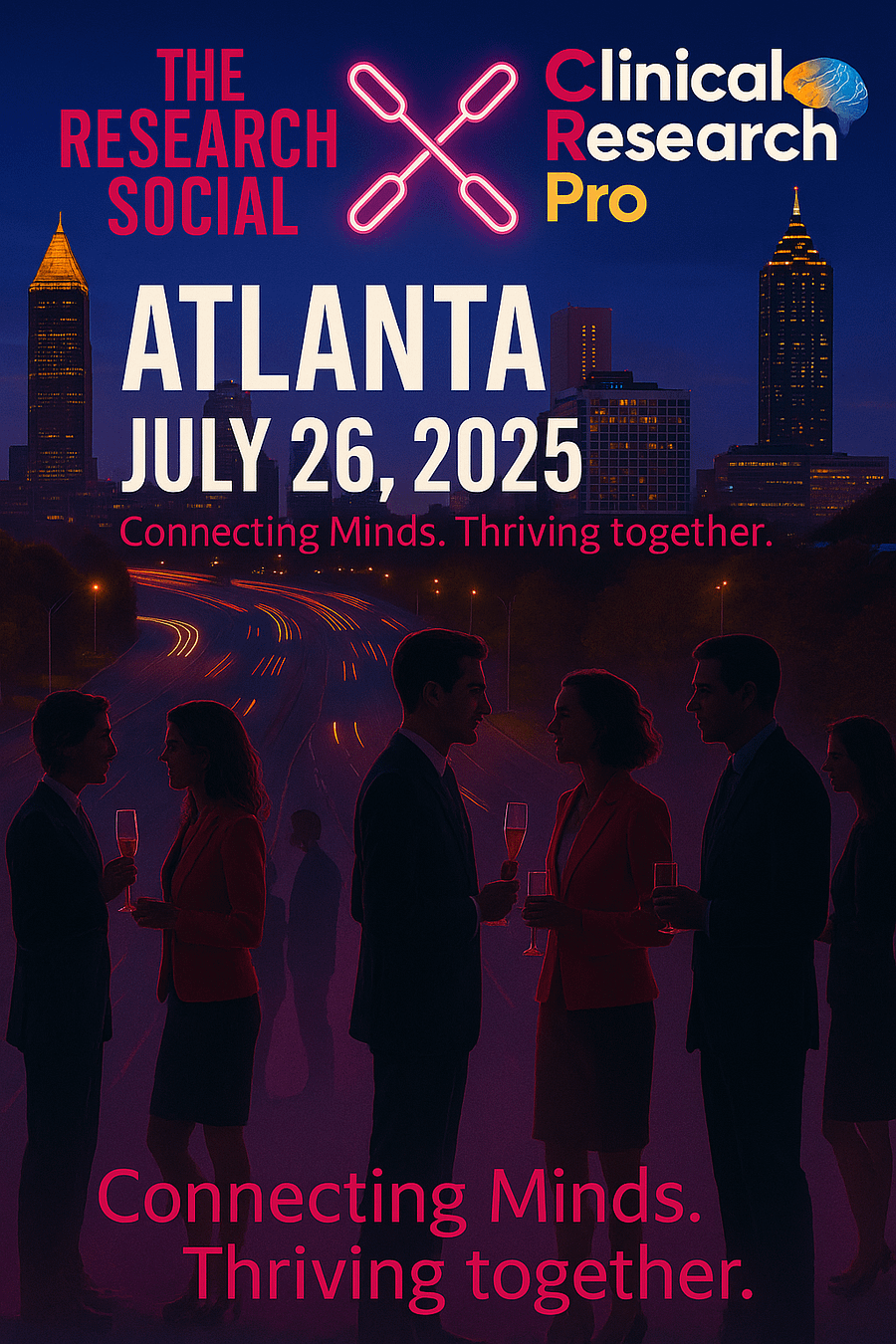 The Research Social x Clinical Research Pro are turning up the heat this summer with Research Meets Rooftops: Atlanta Takeover 🔥 product image (1)