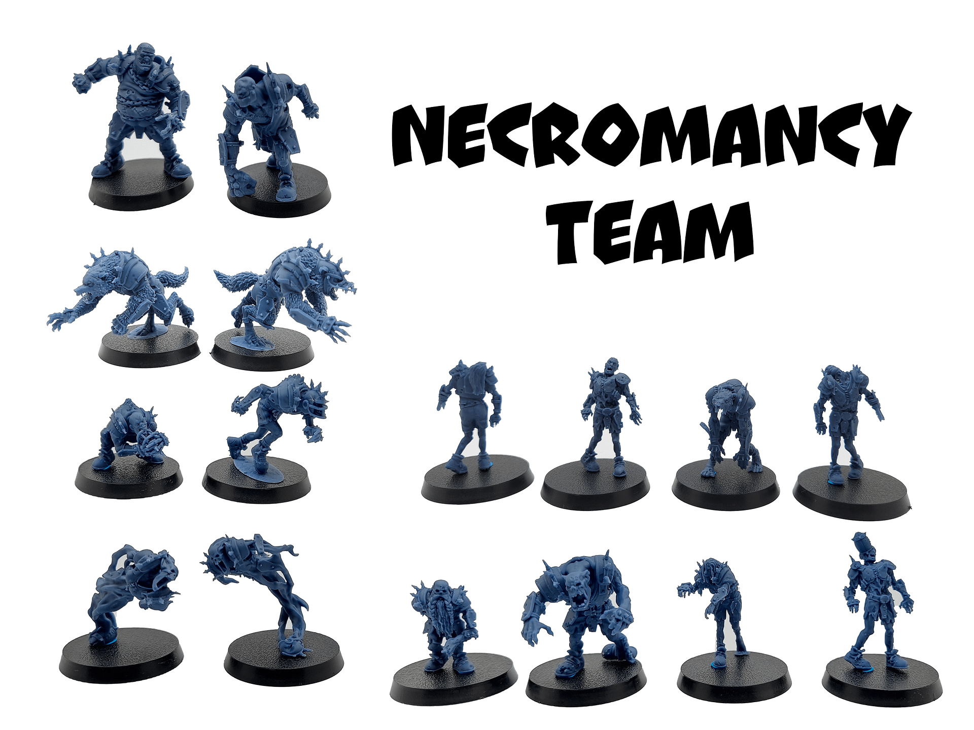 Necromancy Fantasy Football Team - Brutefun Miniatures product image (1)