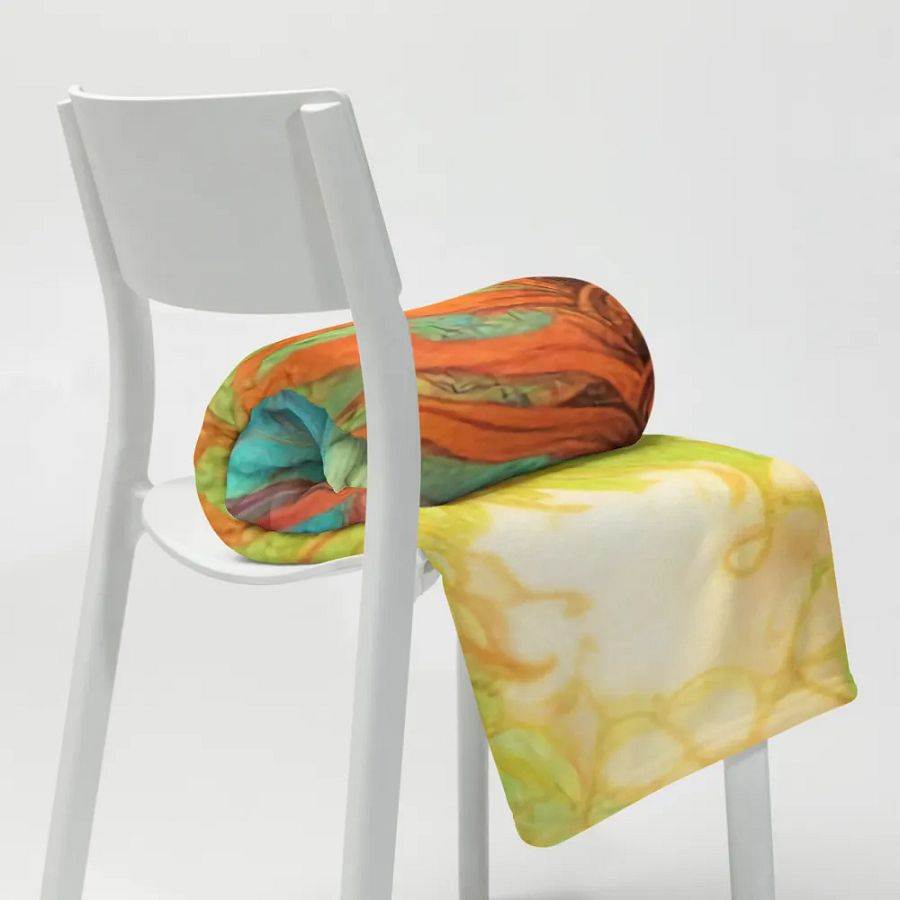 Forest abstract Jetée/ Blanket product image (7)