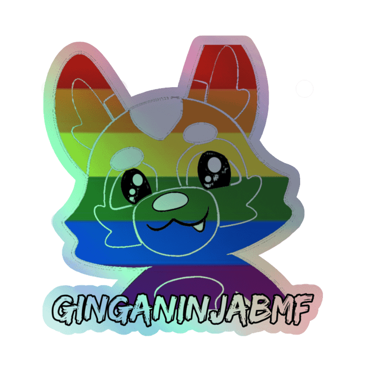 Pride Personified Holo Sticker product image (1)