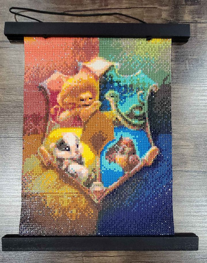 Hogwarts Houses Crest Diamond Painting - 12